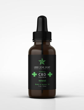 CBD Tincture Natural - 1500 mg