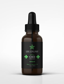CBD Tincture Natural - 500 mg